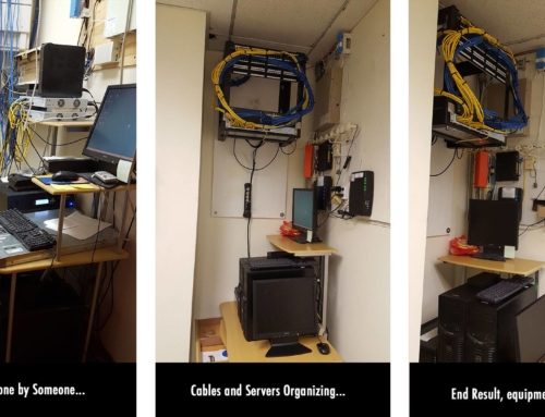 Organizing Servers and Network Equipment Cabling